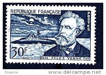 France N° 1026 Oblit. Jules Verne 1955. - Oblitérés