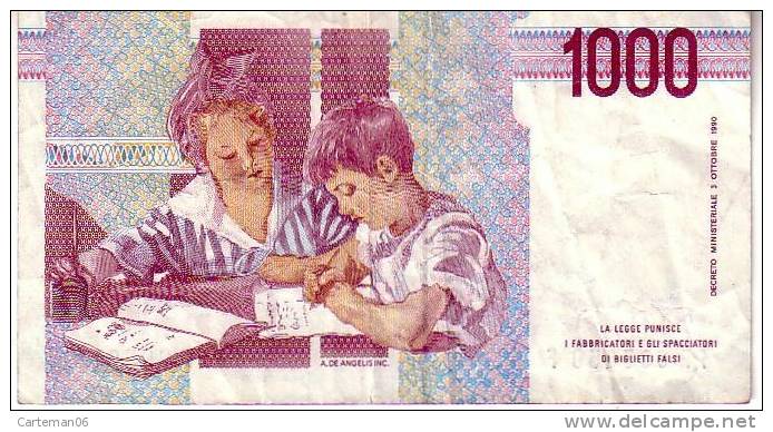 Billet -  1000 Lire Montessori - 1990 - 1000 Lire