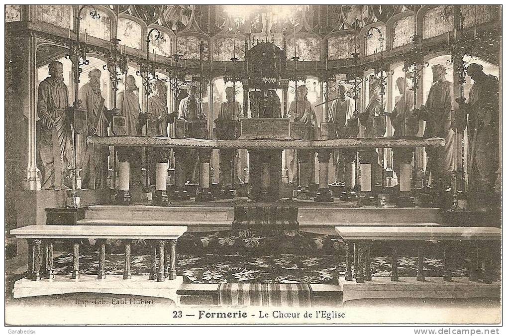 CPA De FORMERIE - Le Choeur De L'Eglise. - Formerie