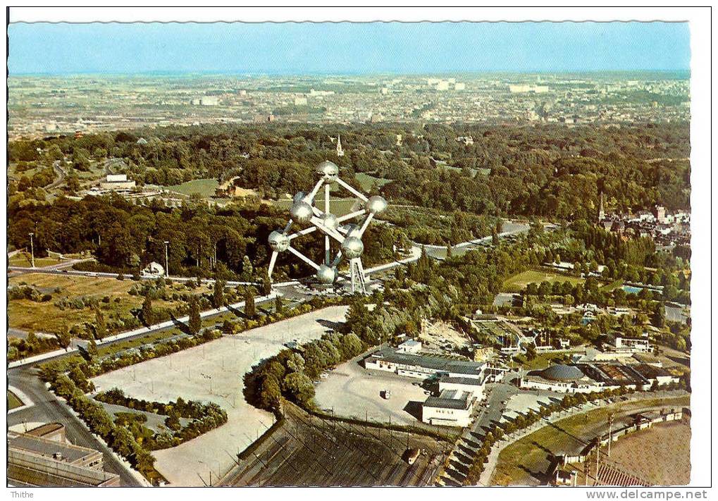 BRUXELLES Panorama Avec Le Heysel - Vue Aérienne - Panoramische Zichten, Meerdere Zichten