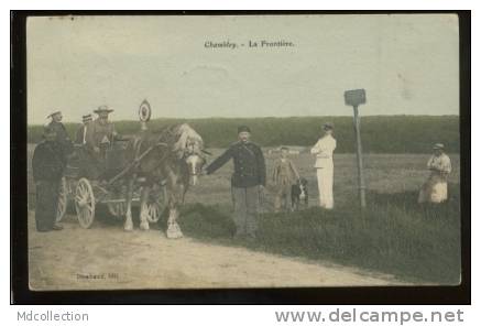 54 CHAMBLEY BUSSIERES La Frontière (belle Carte Couleur) - Chambley Bussieres