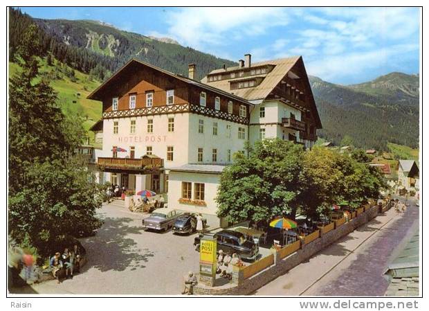 Autriche Tyrol  Saint Anton Am Arlberg   Hôtel Restaurant  Post Carte Animée Glacée  TBE - St. Anton Am Arlberg