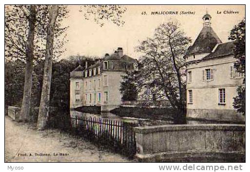 72 MALICORNE Le Chateau - Malicorne Sur Sarthe