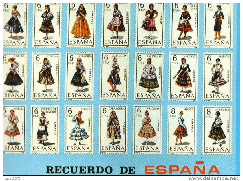 RECUERDO DE ESPANA / TRAJES REGIONALES - Personajes