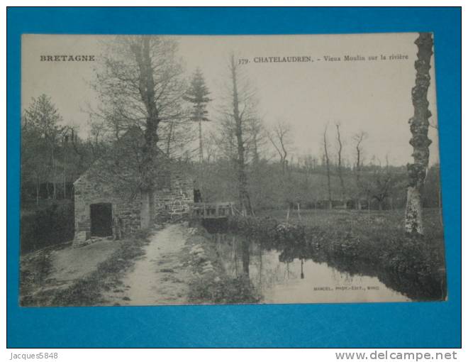 22) Chatelaudren - N° 379 - Vieux Moulin Sur La Rivière  - Année  - EDIT - Mancel - Châtelaudren