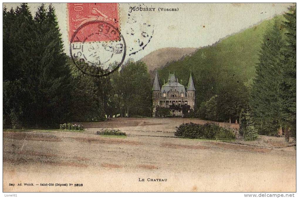 MOUSSEY : (88)  Le Château - Moussey