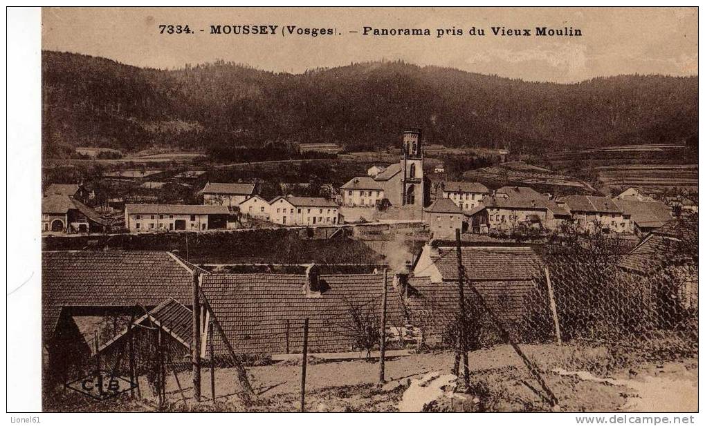 MOUSSEY : (88)  Panorama Pris Du Vieux Moulin - Moussey