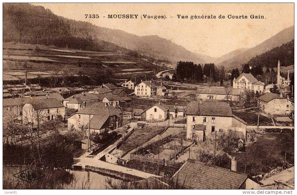 MOUSSEY : (88)  Vue Générale De Courte Gain - Moussey