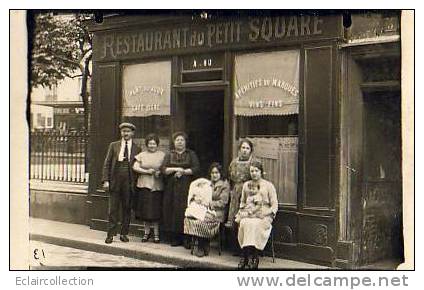 Restaurant Du Petit Square.. Peut Etre Dans Le Nord 44 Ou 35 Ou 56 - A Identifier
