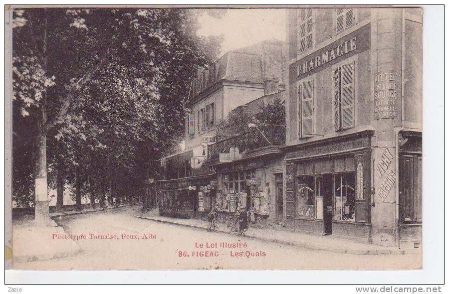 46.045/ FIGEAC - Les Quais - Figeac