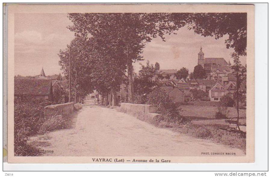 46.128/ VAYRAC - Avenue De La Gare - Vayrac