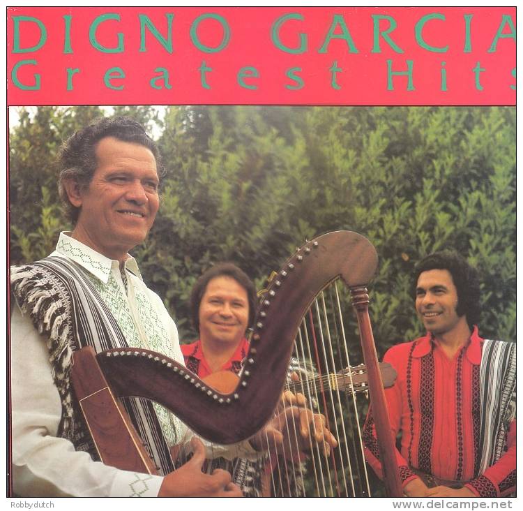 * LP * DIGNO GARCIA - GREATEST HITS (Hollanda 1972 Ex-!!!) - Otros - Canción Española