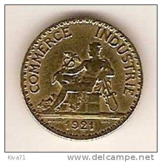 50 Centimes 1921  TTB - 50 Centimes