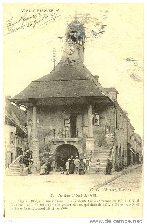 5 Vieux  Fismes - Ancien Hotel De Ville - Fismes