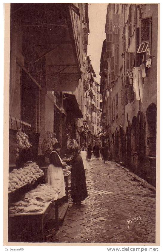 06 - Nice - La Rue Des Bouchers - Scènes Du Vieux-Nice