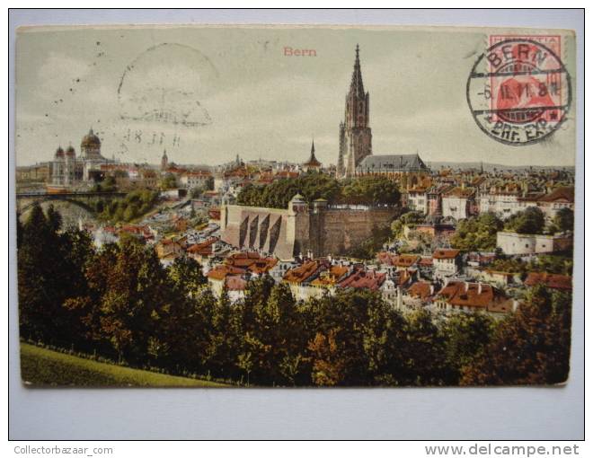 Vintage CA 1900 Postcard AK Switzerland Suisse Bern - Berna