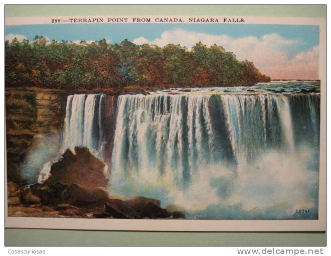 7710 CANADA  TERRAPIN POINT NIAGARA FALLS   AÑOS / YEARS / ANNI  1920 - Autres & Non Classés