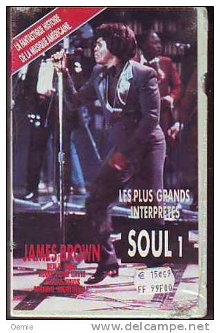 LES  GRANDS  INTERPRETES DE LA SOUL  No 1   60 Mn   JAMES  BROWN +++++ - Concert Et Musique