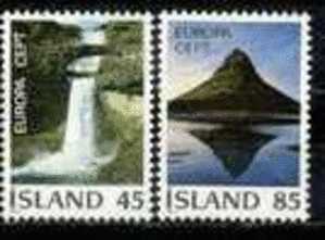 Cept 1977 Ijsland Iceland Islande Yvertn° 475-76 *** MNH - 1977