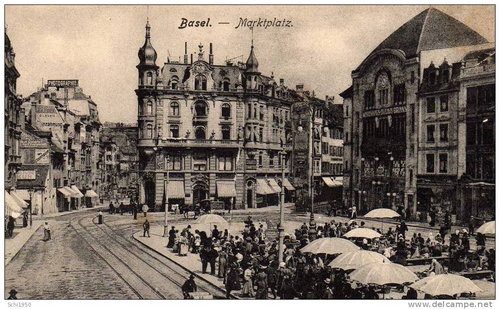 BS - SUISSE - BS-Bâle-Ville - Basel - Marktplatz - Basilea