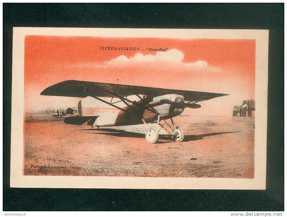 Istres Aviation - Avion Gourdou  ( Phot. Gouverneur Istres ) - 1914-1918: 1ère Guerre