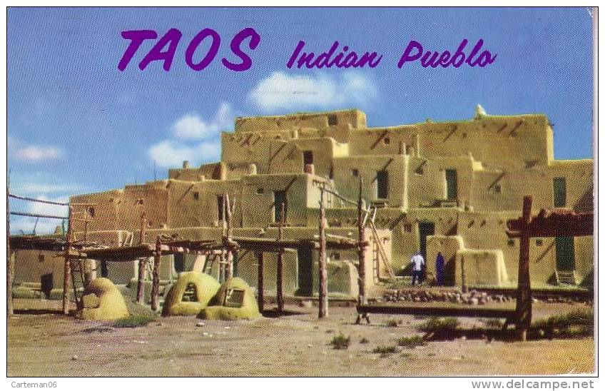 Etats-Unis - Taos Indian Pueblo - Altri & Non Classificati