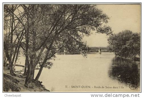 Saint-Ouen - Bords De Seine Dans L' Ile   -  37 - Saint Ouen