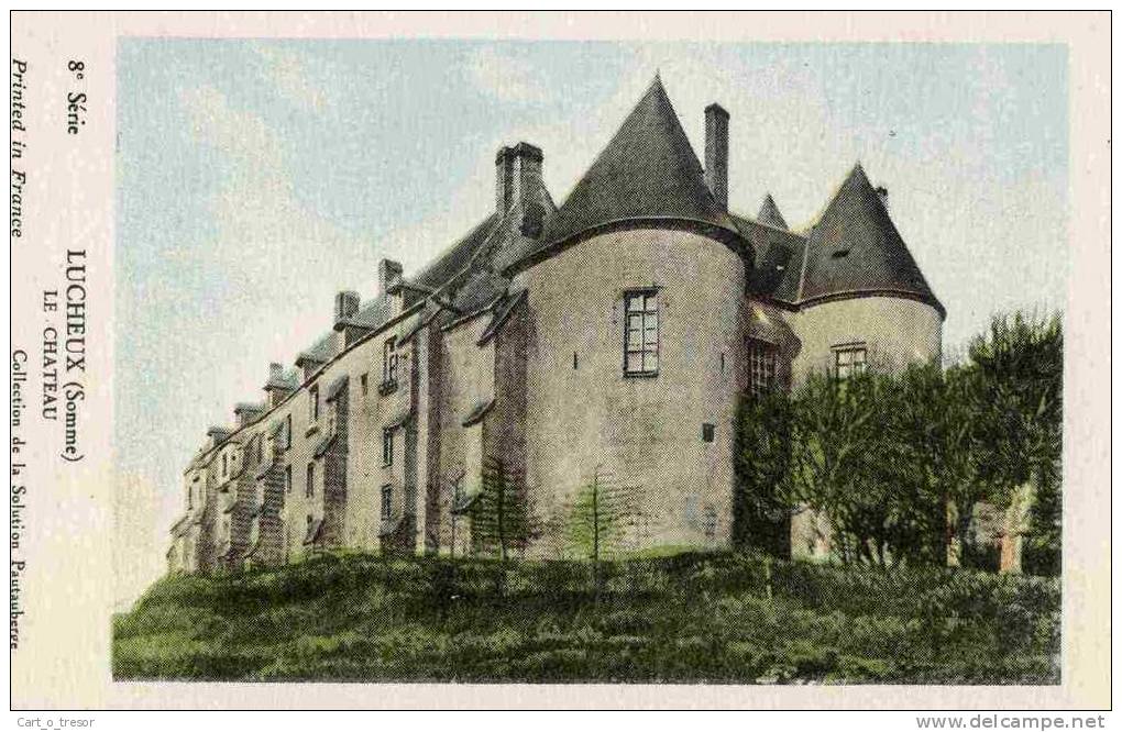 CPSM 80 LUCHEUX LE CHATEAU - Lucheux