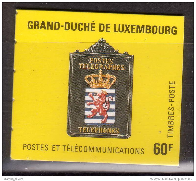 LUXEMBOURG MNH** MICHEL H-BLATT 7/8 €6.20 - Postzegelboekjes