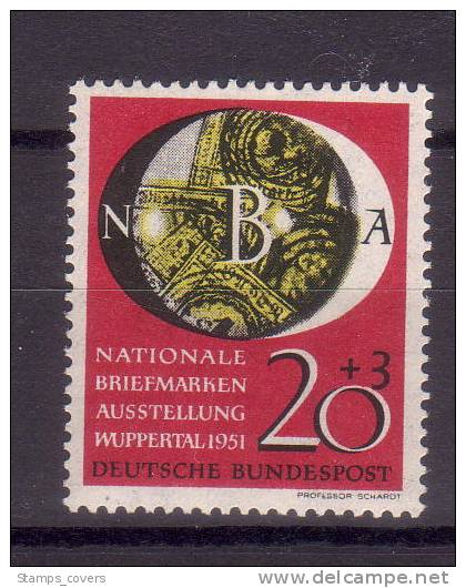 BUND MNH** MICHEL 142 €55.00 - Unused Stamps