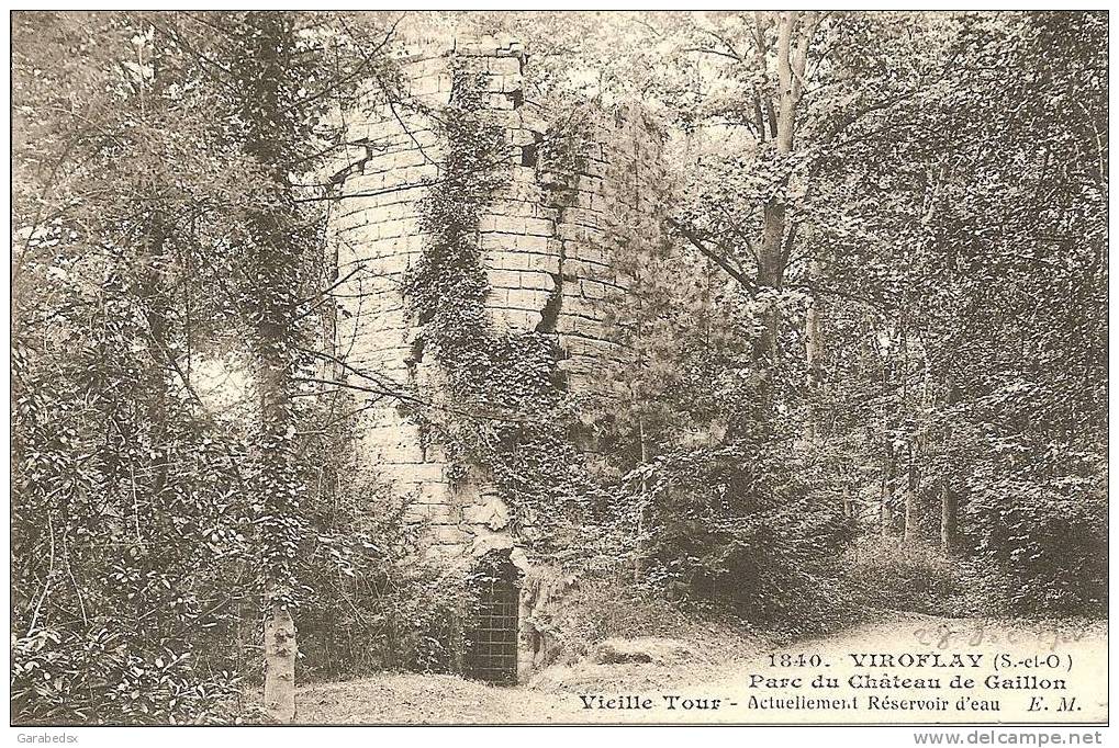 CPA De VIROFLAY - Parc Du Château De Gaillon - Vieille Tour. - Viroflay