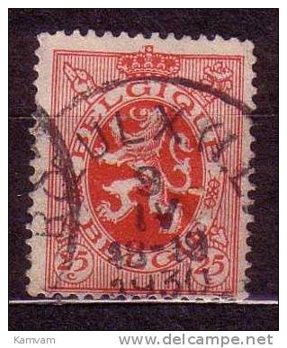 België Belgique 282 Cote 0.15 € ROEULX (LE) - 1929-1937 León Heráldico