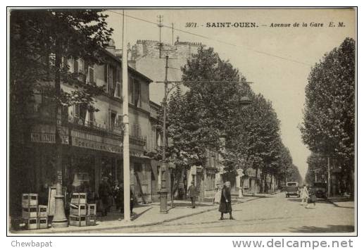 Saint-Ouen - Avenue De La Gare   -   5971  Animée, à Voir !!! - Saint Ouen