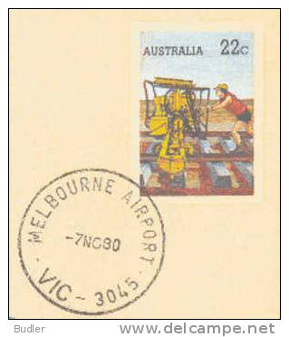 AUSTRALIA : 1980 : Post. Stat. : CHEMIN De FER,RAILWAYS,LOCOMOTIVE,RALWAY LINE, - Postal Stationery