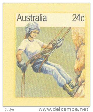 AUSTRALIA : 1981 : Post. Stat. : MOUNTAINEERING,ALPINISM, - Escalada