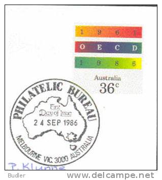 AUSTRALIA : 1986 : Post. Stat. : VLAGGEN,DRAPEAUX,FLAGS,ECONOMY, - Postal Stationery
