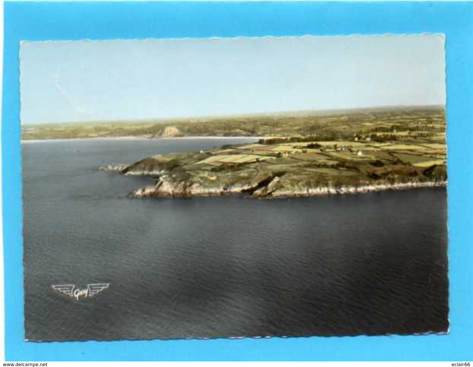 22 -PLESTIN LES GREVES - Pointe De L'Armorique - Au Fond, Saint-Efflam -CPSM Grd Format 1960 - Plestin-les-Greves