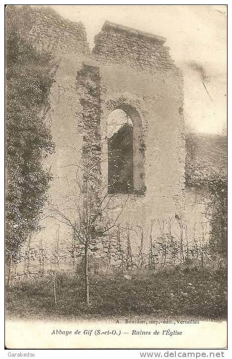 CPA De L'Abbaye De Gif - Ruines De L'Eglise. - Gif Sur Yvette