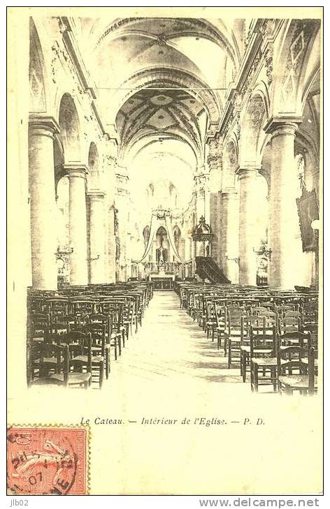 Le Cateau - Intérieur De L'Eglise - Le Cateau