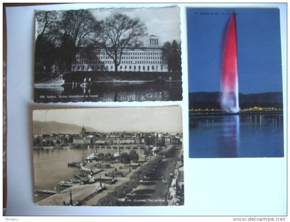 Geneve - Lot De 3 CP - 5 - 99 Postcards
