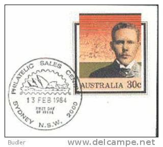 AUSTRALIA : 1984 : Post. Stat. : AGRICULTURE,HARVEST,HARVESTER,CORN,GRAIN,H.V.McKAY, - Postal Stationery