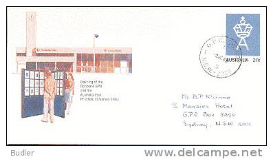 AUSTRALIA : 1983 : Post. Stat. : PHILATELY,EXHIBITION,COMPETITION,STAMPS,POST, - Postal Stationery