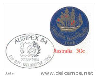 AUSTRALIA : 1984 : Post. Stat. : COAST,COASTAL WATERS,NAVIGATION,PILOT SERVICE, - Entiers Postaux
