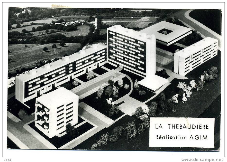 Saint Herblain La Thébaudiere Maquette Réalisation AGIM - Saint Herblain