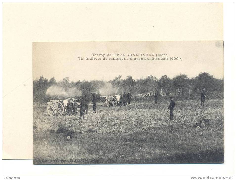 A 109  CHAMBARAN  CHAMP DE TIR  Pres De Marnans Roybon Et Le Grand Serre  MILITAIRE - Roybon