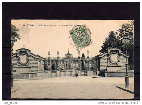 94 ST MAURICE Asile National De Convalescents, Entrée, Grille, Ed Marmuse 7, 190? - Saint Maurice