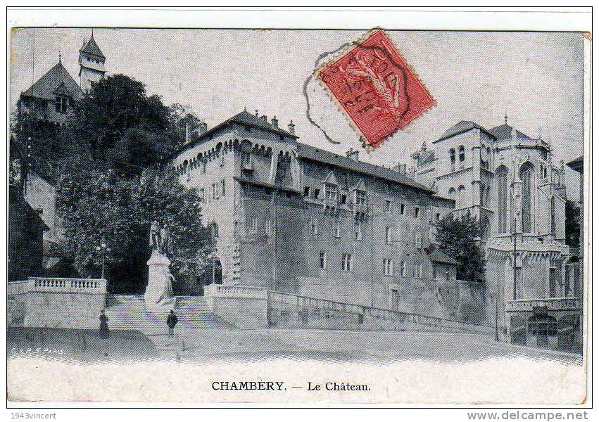 C 3131 - CHAMBERY - Le Chateau - Belle CPA De 1905 - - Chambery