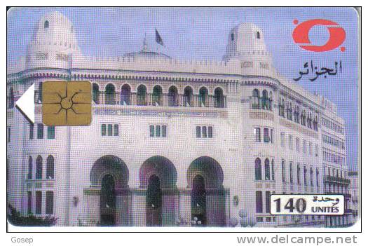 Algeria-les Telecommunications...support De La Modernite-140 Units-used Card+1card Prepiad Free - Algerien