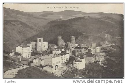 42 - ROCHETAILLEE - Le Village - Rochetaillee