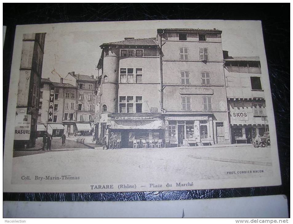 Tarare Place Du Marché ..Coll Bry Marin - Tarare